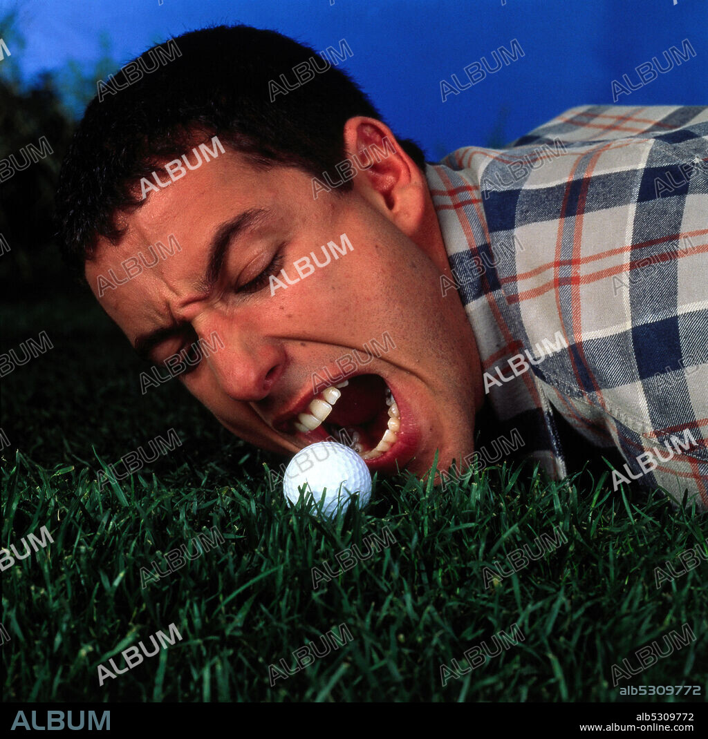 ADAM SANDLER en TERMINAGOLF, 1996 (HAPPY GILMORE), dirigida por DENNIS DUGAN. Copyright UNIVERSAL PICTURES.