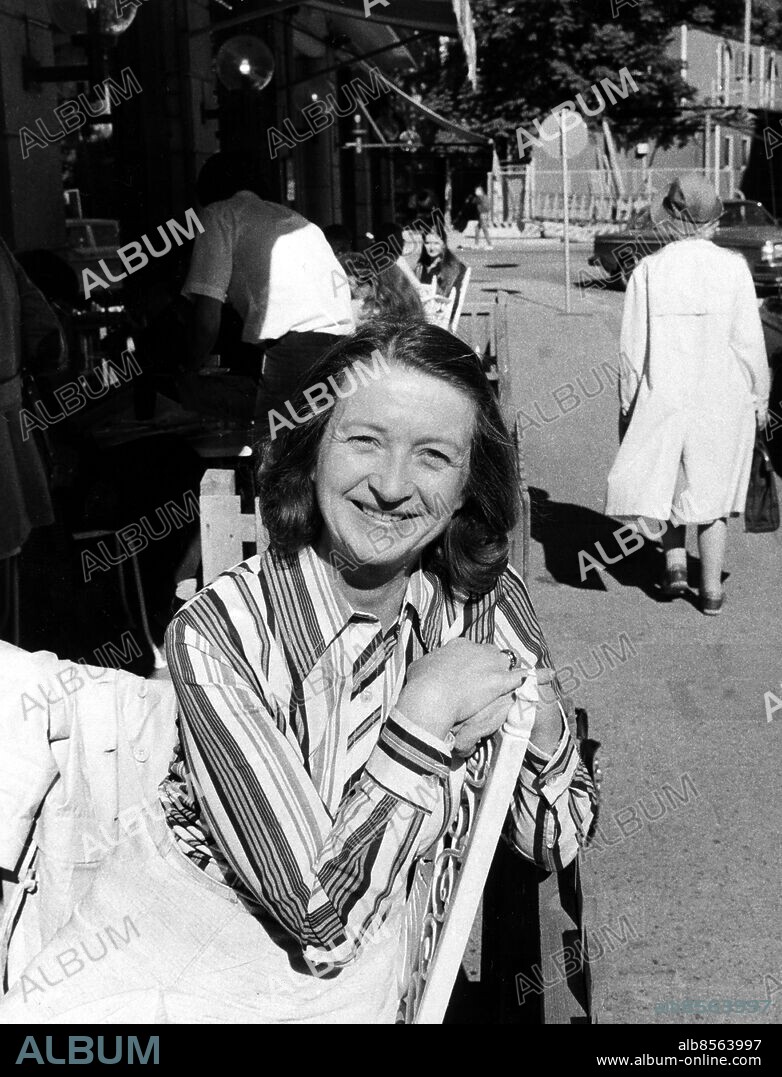 STOCKHOLM 19790906 . Meta Velander, skådespelerska.. Foto Gunnar Lantz / SvD / SCANPIX code 30000.