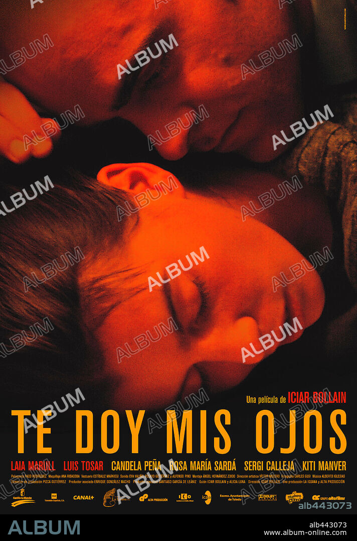 Poster de TE DOY MIS OJOS, 2003, dirigida por ICIAR BOLLAIN. Copyright ALTA PRODUCCION, S.L/PRODUCCIONES LA IGUANA, S.L.