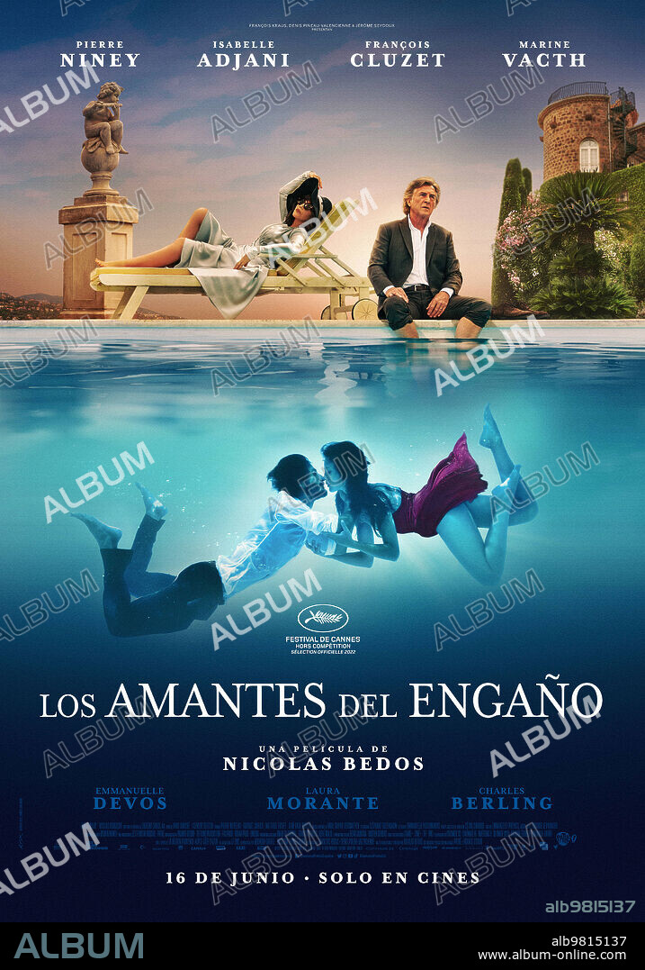 Poster of MASQUERADE, 2022 (MASCARADE), directed by NICOLAS BEDOS. Copyright LES FILMS DU KIOSQUE.