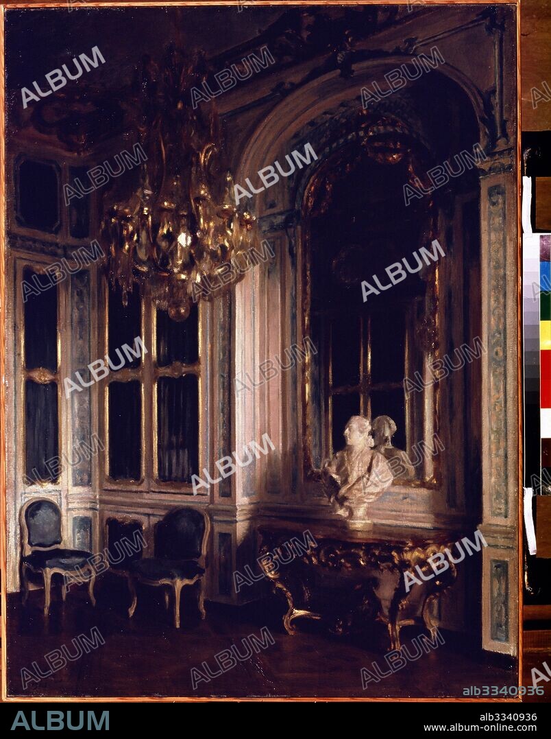 MAURICE LOBRE. Dauphin's Library in Versailles.