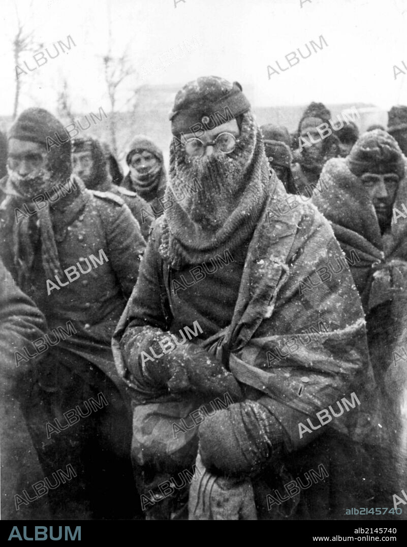 German prisoners of war at stalingrad.
