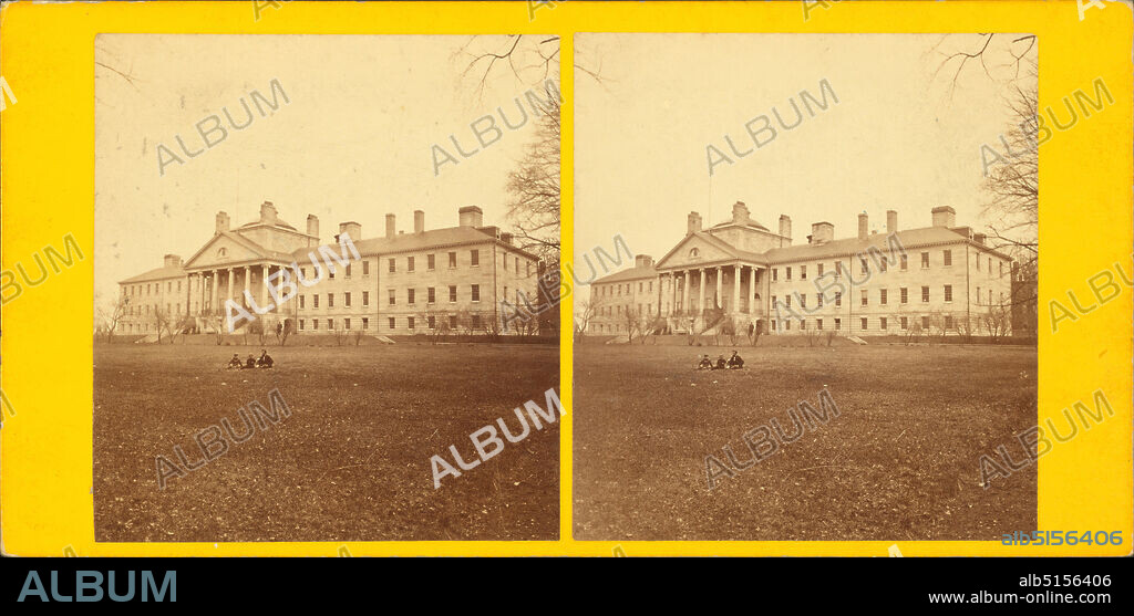Massachusetts general hospital., still image, Stereographs, 1850 - 1930, Heywood, John B. (d. 1870 ).