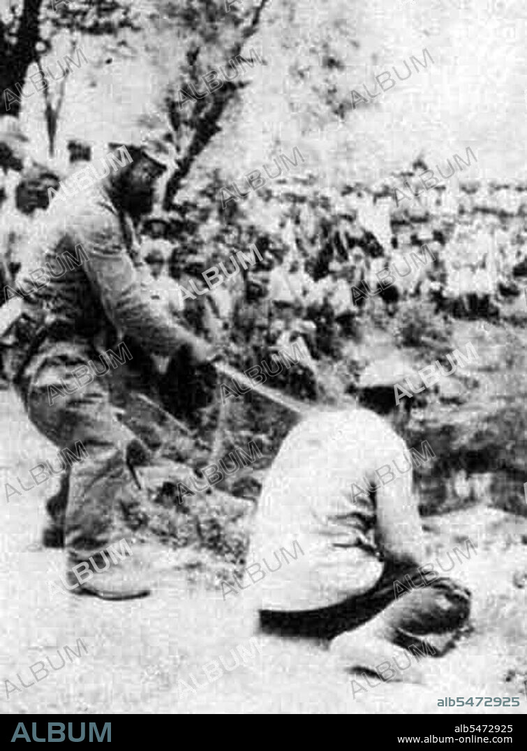 The Nanking Massacre or Nanjing Massacre, also known as the Rape of Nanking, is a mass murder and war rape that occurred during the six-week period following the Japanese capture of the city of Nanjing (Nanking), the former capital of the Republic of China, on December 13, 1937 during the Second Sino-Japanese War. During this period, hundreds of thousands of Chinese civilians and disarmed soldiers were murdered and 20,000-80,000 women were raped by soldiers of the Imperial Japanese Army.