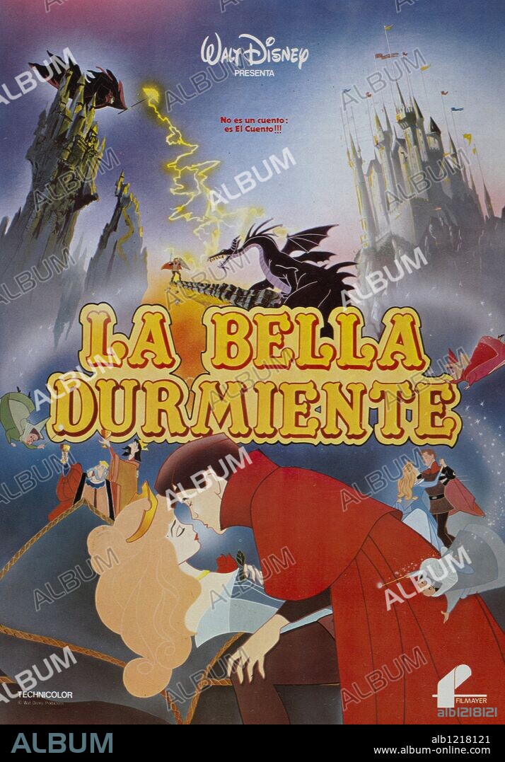 Poster of SLEEPING BEAUTY, 1959, directed by WOLFGANG REITHERMAN. Copyright WALT DISNEY PRODUCTIONS.