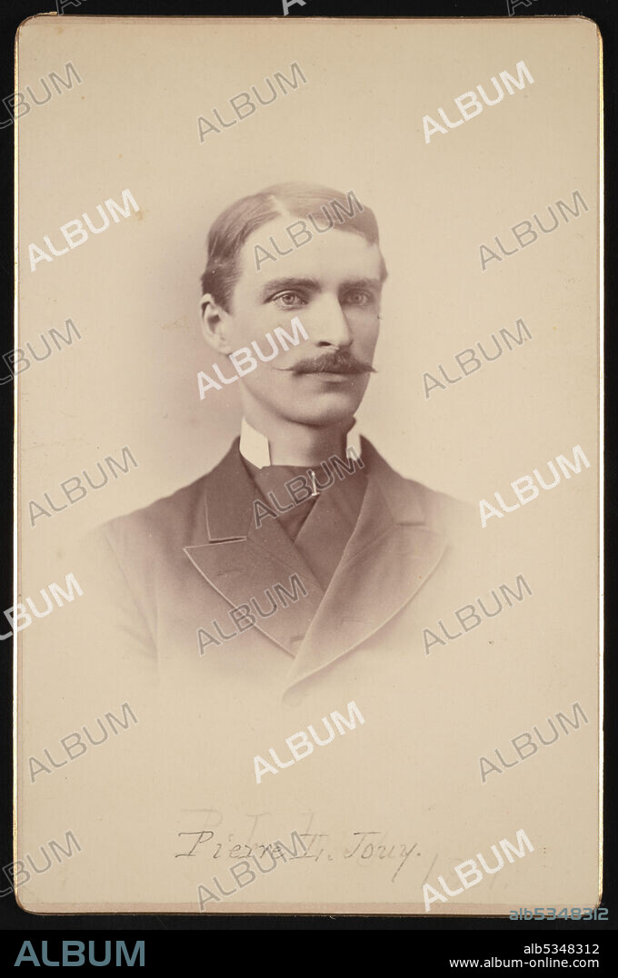 Portrait of Pierre Louis Jouy (1856-1894), March 1881.