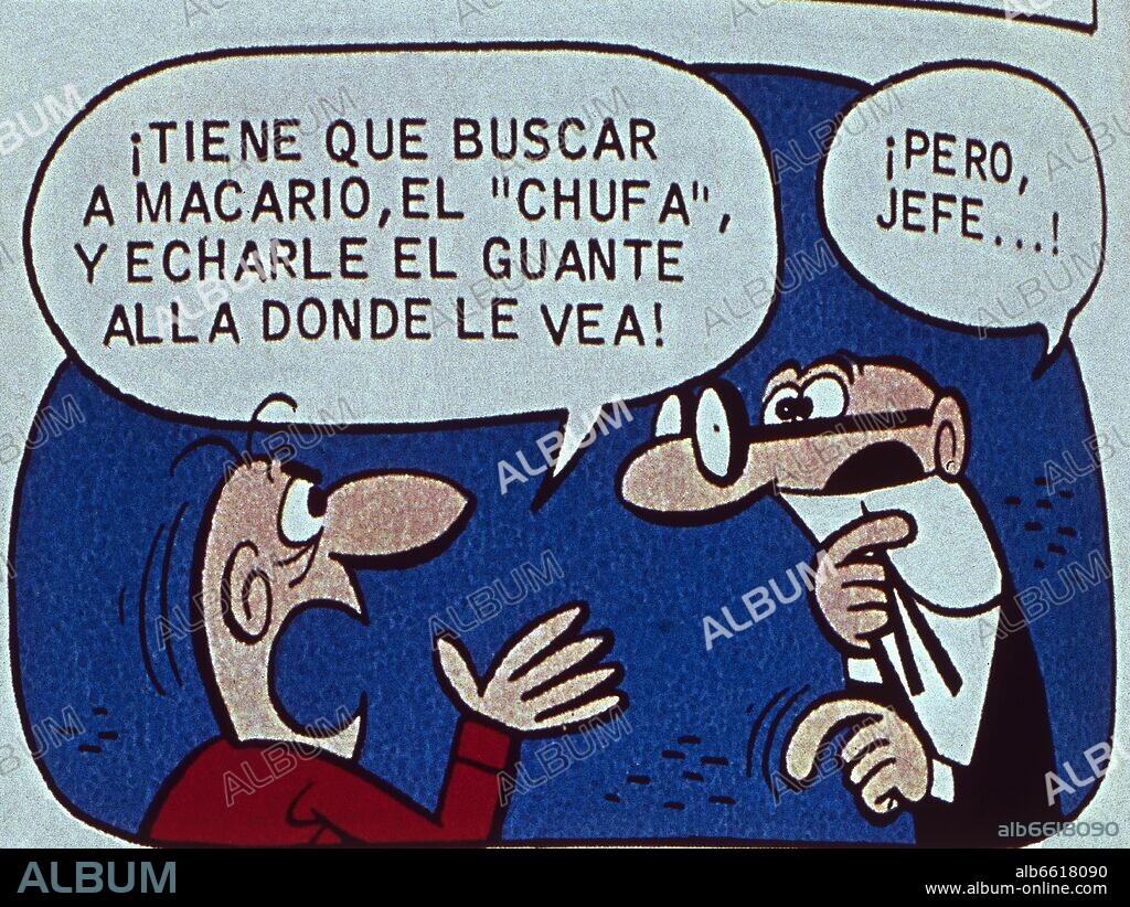VIÑETA DE UN COMIC DE MORTADELO Y FILEMON- CONJ.034484.