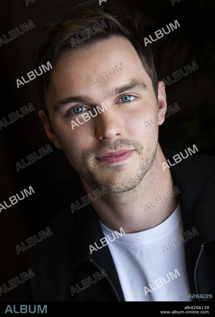 NICHOLAS HOULT. April 22, 2019 - Hollywood, California, U.S. - NICHOLAS HOULT promotes the movie 'Tolkien' in Hollywood. 22/04/2019