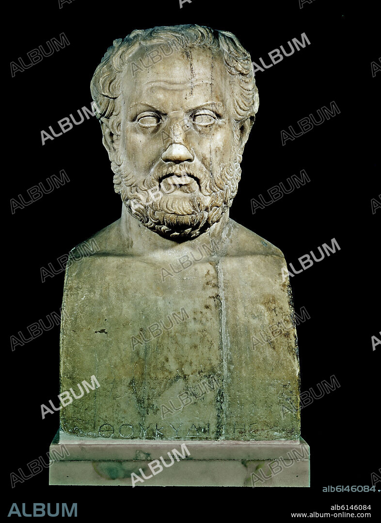 TUCIDIDES (460-396 AC) - HISTORIADOR Y MILITAR GRIEGO.