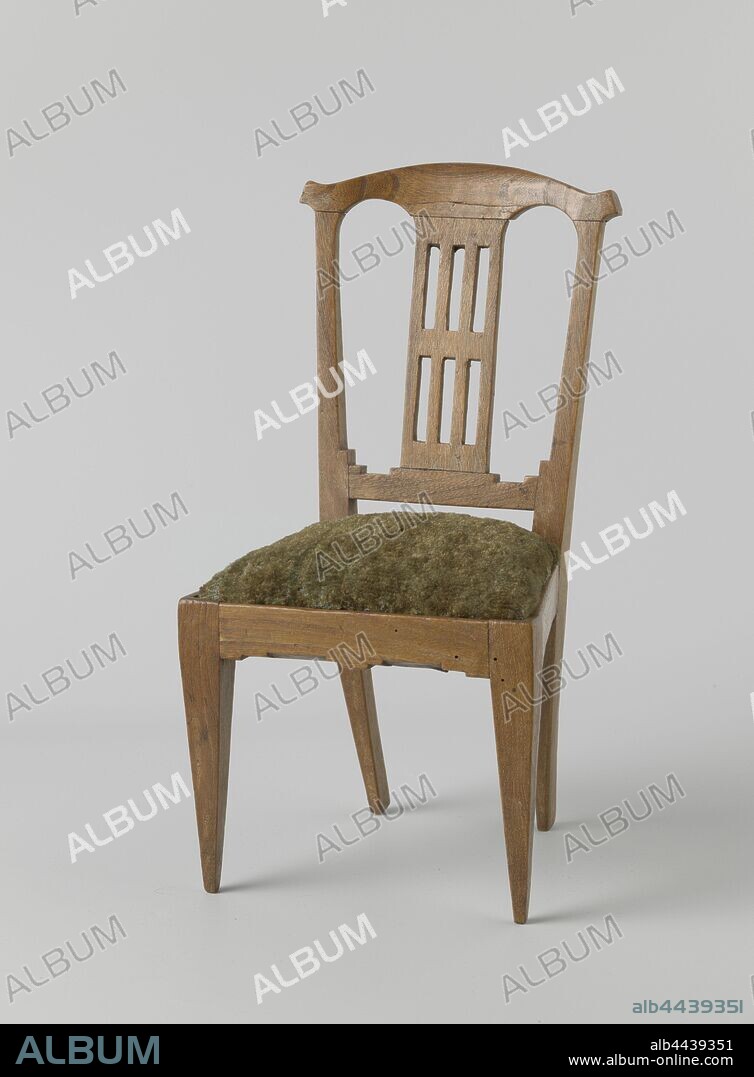 Chair with shop two legs