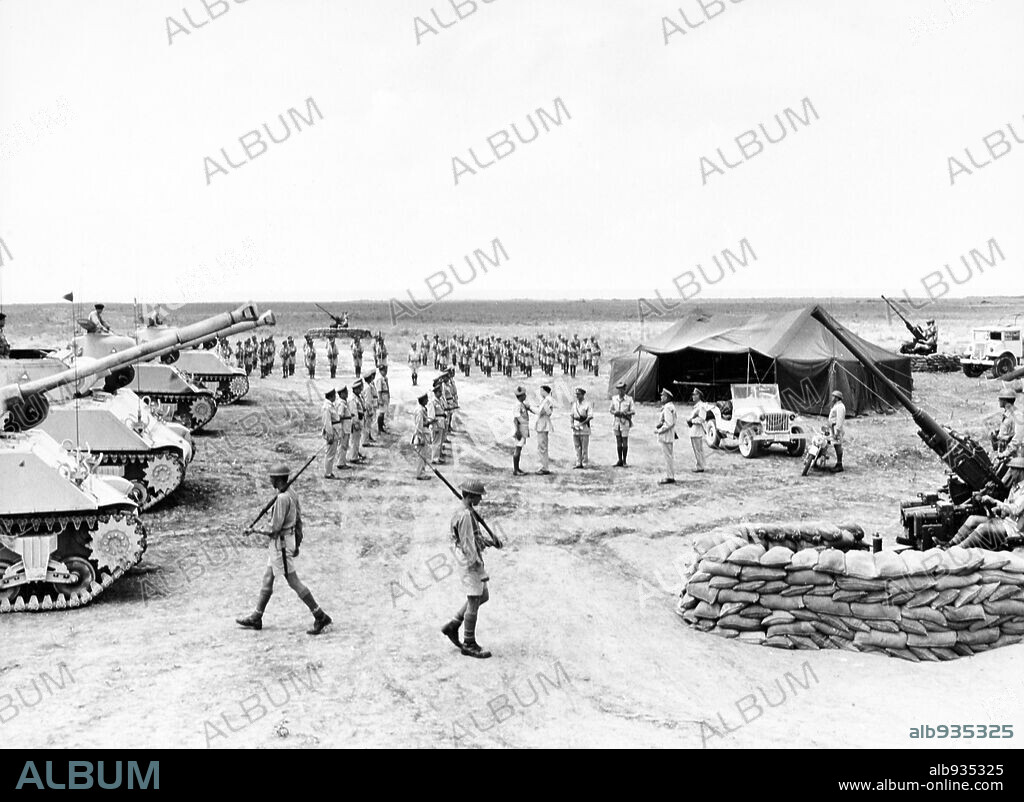 THE BATTLE OF EL ALAMEIN, 1969 (LA BATTAGLIA DI EL ALAMEIN), directed by GIORGIO FERRONI. Copyright LES FILMS CORONA/ZENITH CINEMATOGRAFICA.