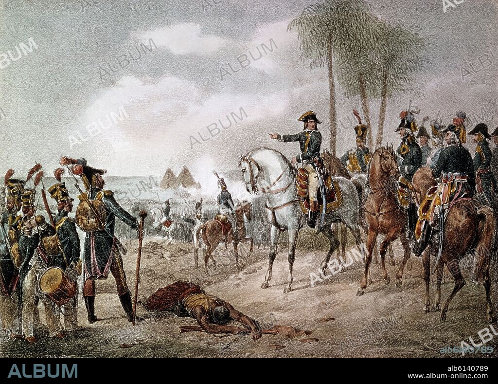 BATALLA DE LAS PIRAMIDES-NAPOLEON.