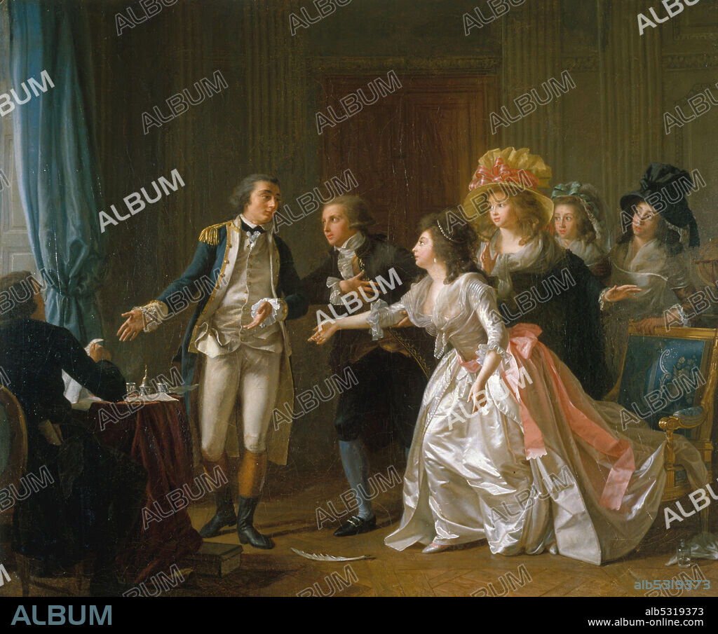 MICHEL GARNIER. The interrupted Marriage Contract.