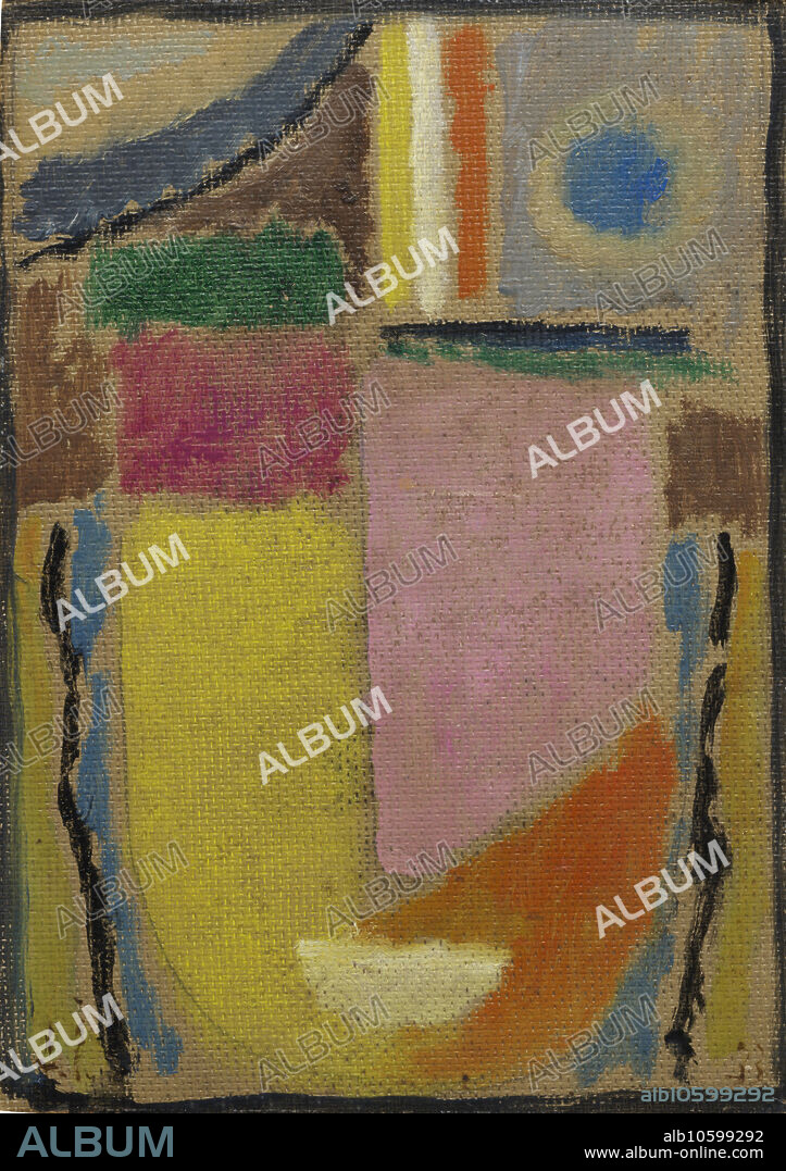 ALEXEI VON JAWLENSKY. Abstrakter Kopf.