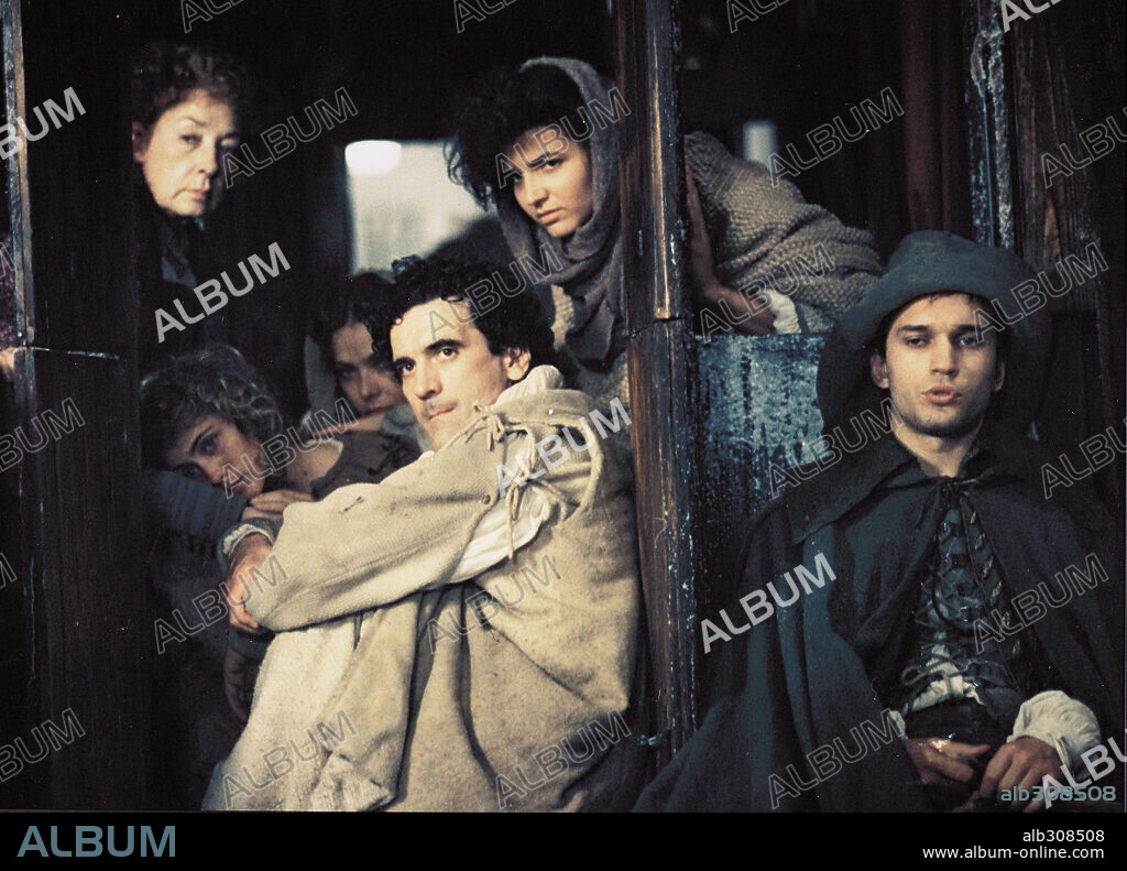 MASSIMO TROISI in THE VOYAGE OF CAPTAIN FRACASSA, 1990 (IL VIAGGIO DI CAPITAN FRACASSA), directed by ETTORE SCOLA.