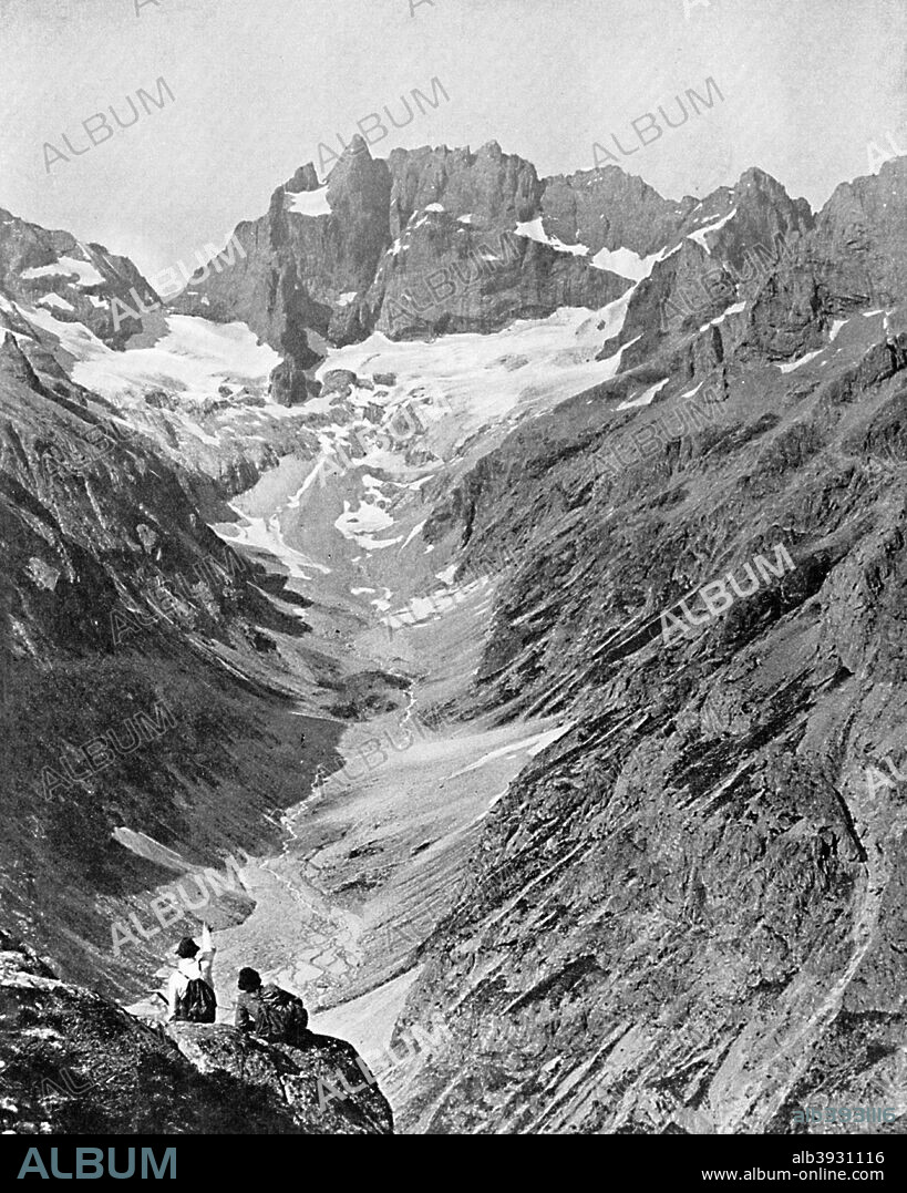 The Meije, the Alps, early 20th century.