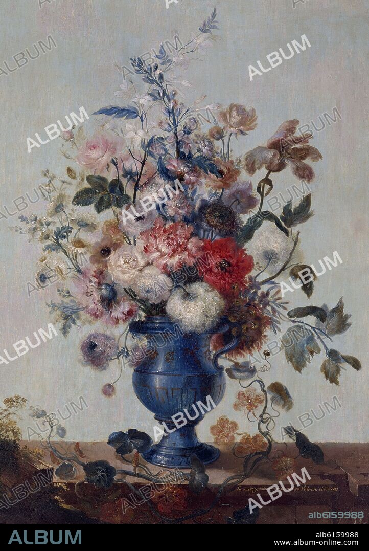 BENITO ESPINÓS. FLORERO-VALENCIA 1783.