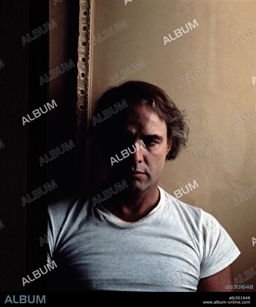 MARLON BRANDO in LAST TANGO IN PARIS, 1972 (ULTIMO TANGO A PARIGI), directed by BERNARDO BERTOLUCCI. Copyright UNITED ARTISTS.
