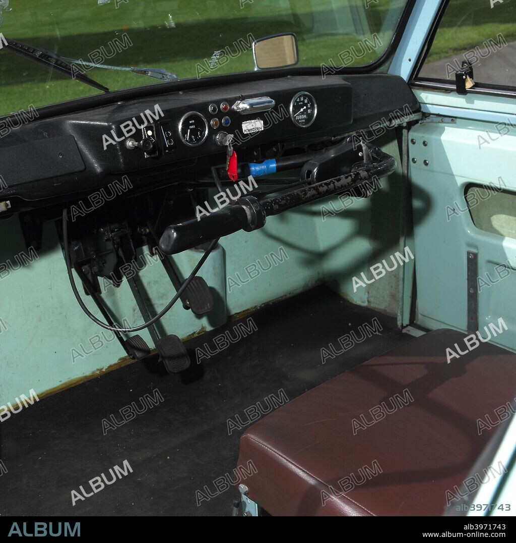 Interior of 1966 AC model 70 invalid carriage.
