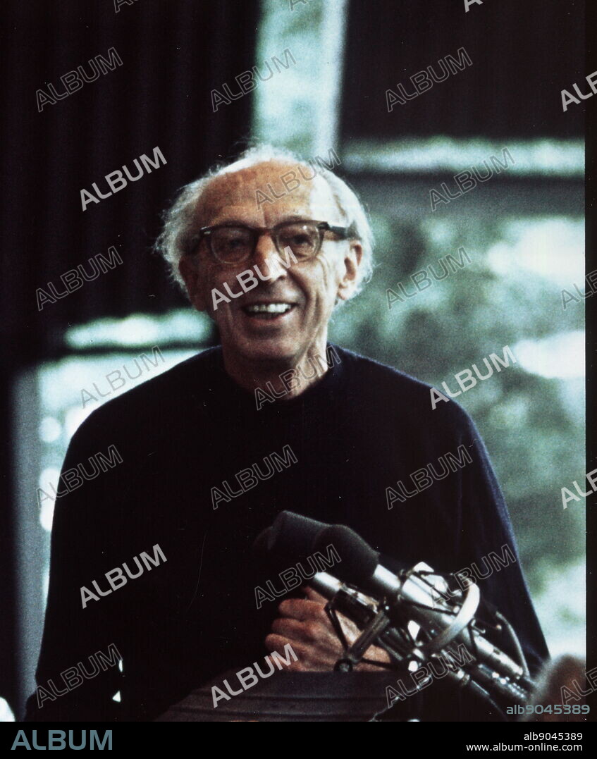 Aaron Copland (1900 - 1990) was an American composer, composition teacher, writer, and later a conductor of his own and other American music. Copland was referred to by his peers and critics as "the Dean of American Composers".