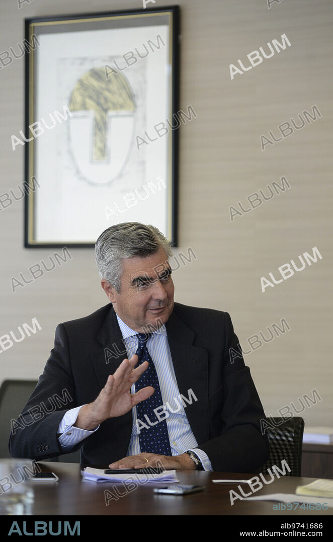 Madrid, 09/06/2016. Entrevista a Miguel Matossian, responsable de la banca privada de Credit Suisse, en la Península Ibérica. Foto: Maya Balanya.