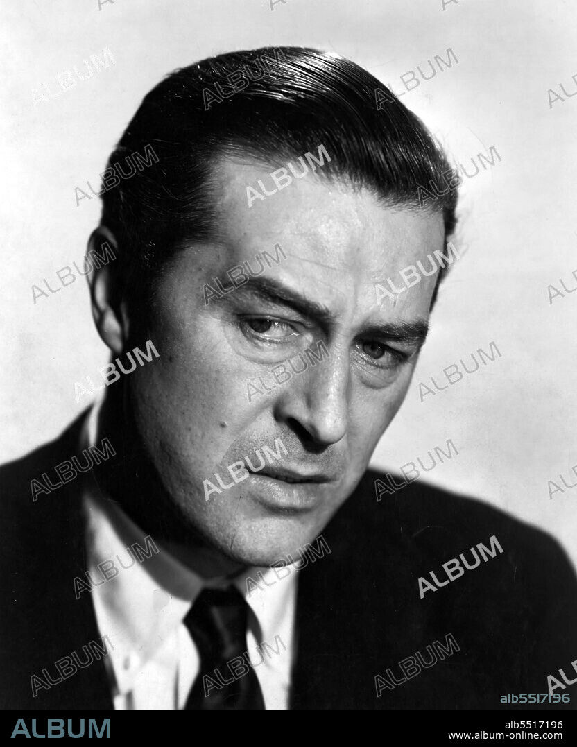 RAY MILLAND in THE LOST WEEKEND, 1945, directed by BILLY WILDER. Copyright PARAMOUNT PICTURES.