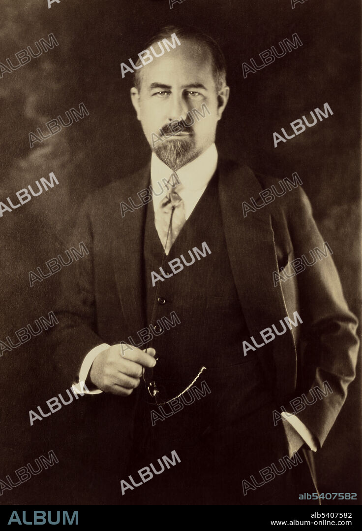 John Van Nostrand Dorr (1872-1962) was an American industrial chemist. He worked with Thomas Edison as a chemical experimenter before earning his B.S. in chemistry from Rutgers University in 1894. His major contribution in the field of chemical engineering was the development of the Dorr classifier which became a practical method for the separation and chemical treatment of fine solids suspended in liquid. This technology was used in sewage treatment, water purification, de-silting projects, minerals milling, and sugar production. He was the benefactor of several major philanthropies, as well as founding his own charity, the Dorr Foundation. Williams Haynes Portrait Collection, 1930s (cropped and cleaned).