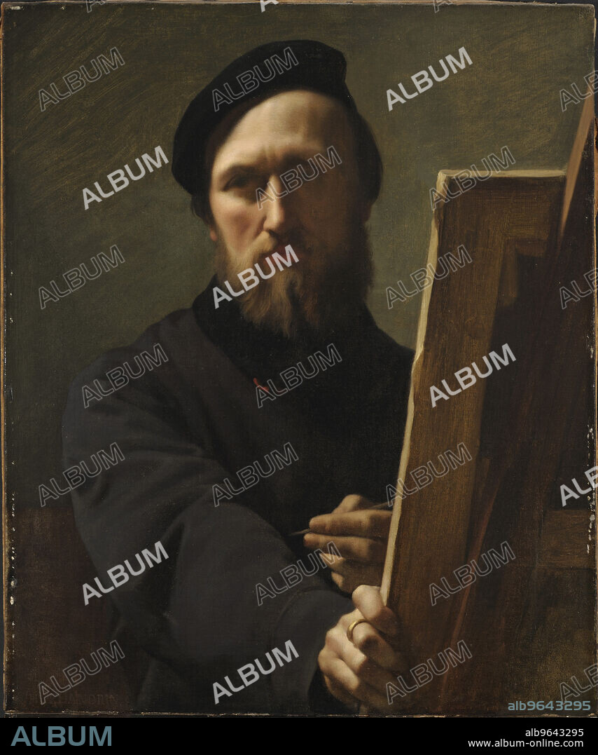 HIPPOLYTE FLANDRIN. Self-portrait.