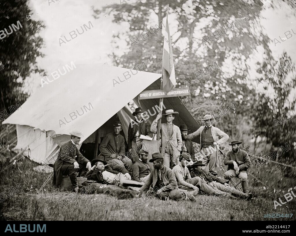 Fairfax Courthouse, Virginia. Capt. J.B. Howard, Office of Assistant Quartermaster, Army of the Potomac.
