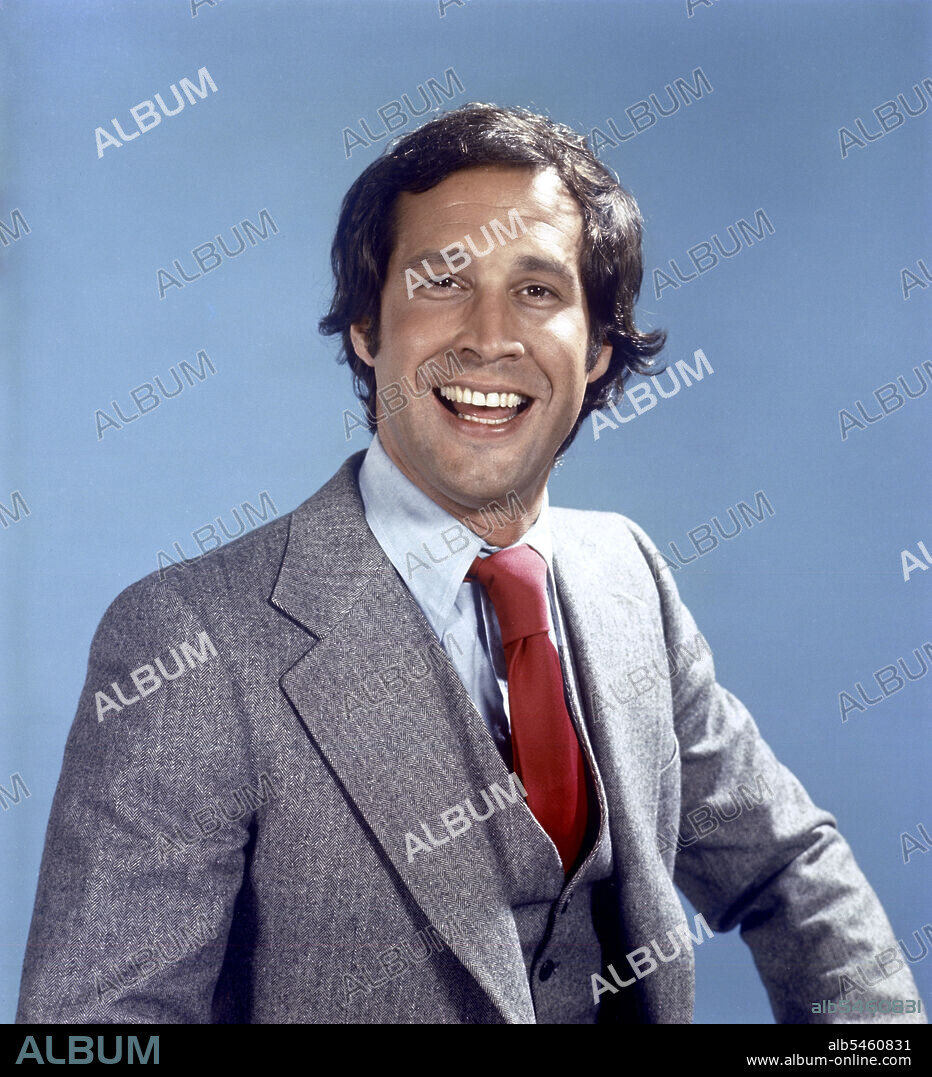 CHEVY CHASE in SATURDAY NIGHT LIVE, 1975. Copyright NBC-TV.