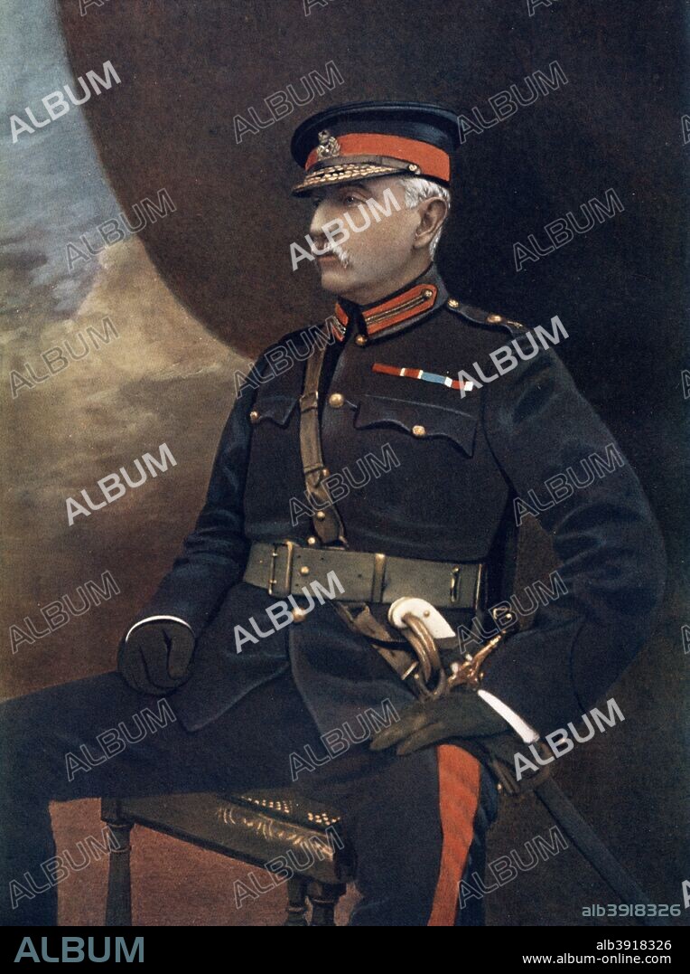 Lieutenant-General Thomas Kelly-Kenny, Commanding 6th Division, South Africa Field Force, 1902. Portrait from Celebrities of the Army, published by George Newnes, (London, 1902).