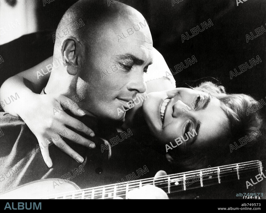 MARIA SCHELL and YUL BRYNNER in THE BROTHERS KARAMAZOV, 1958, directed by RICHARD BROOKS. Copyright M.G.M.