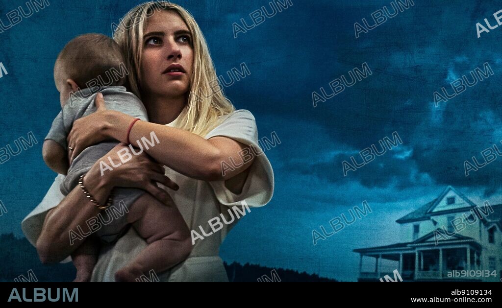 EMMA ROBERTS in ABANDONED, 2022, directed by SPENCER SQUIRE. Copyright Before The Door Pictures.