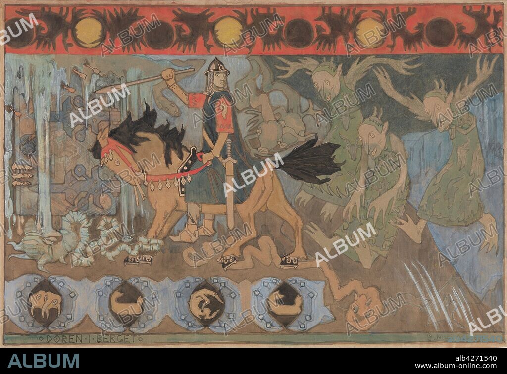 GERHARD MUNTHE. Døren i berget.