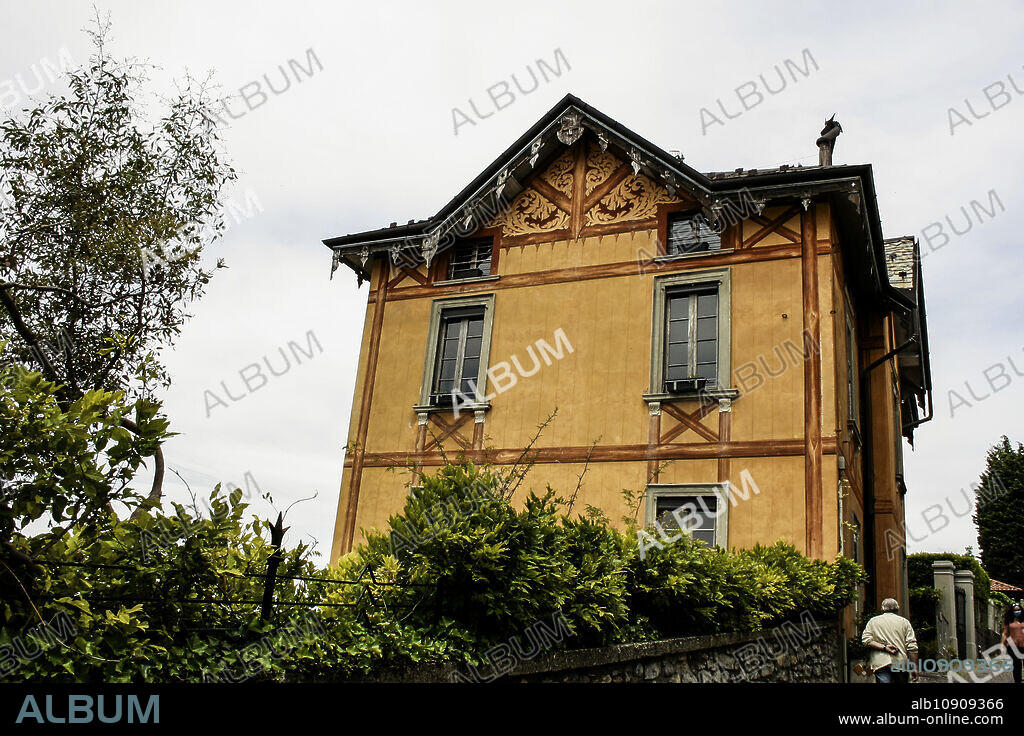 Brunate, Como, Lombardy, Italy. Bellavista Boutique Hotel & Restaurant. The Bellavista Hotel was inauguarated in 1896, just after the opening of the Como-Brunate funicular.