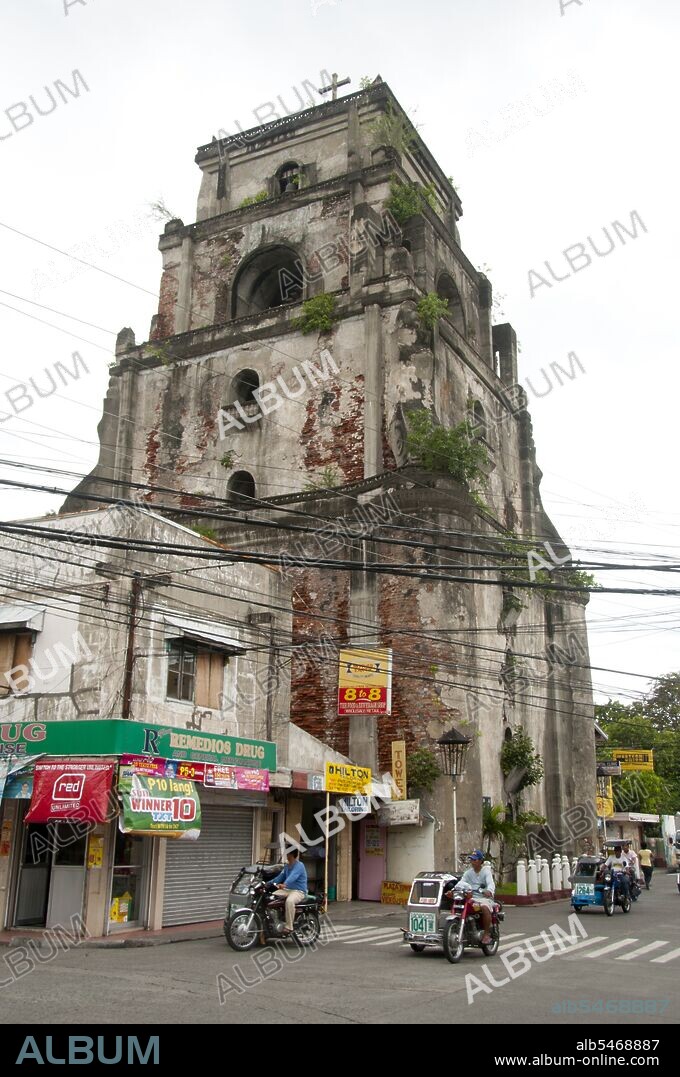 St. William Cathedral, also known as Laoag Cathedral, was originally built in 1612 by Augustinian friars to replace a wooden chapel. It is known for its Italian Renaissance design and its Sinking Bell Tower, which sinks into the ground at a rate of an inch a year. Laoag (Ilocano for 'light or clarity'), is an old, flourishing settlement known to Chinese and Japanese traders when the Spanish conquistador Juan de Salcedo arrived at the northern banks of Padsan River in 1572. Augustinian missionaries established the Roman Catholic Church in the area in 1580 and designated Saint William, the Hermit as its patron saint.