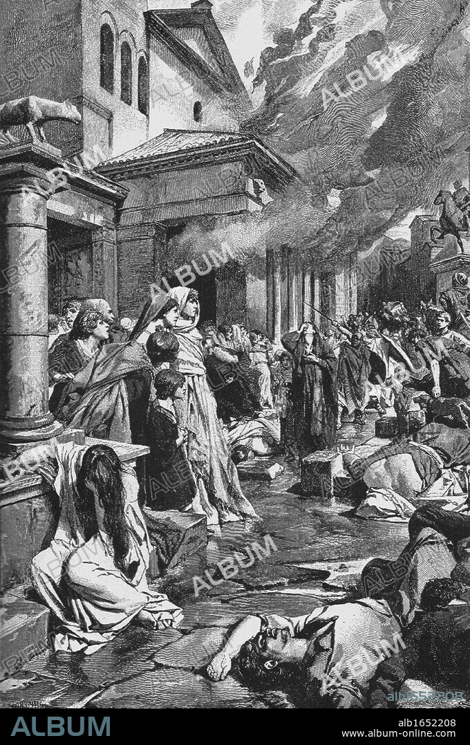 The Vandals in Rome. The Vandals were an East Germanic tribe that entered the late Roman Empire during the 5th century, they invaded and looted Rome in 455 AD.
