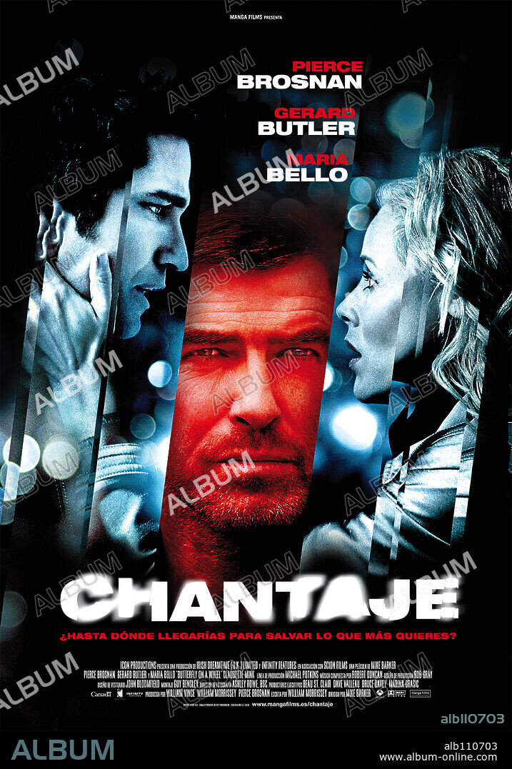 Poster de CHANTAJE, 2007 (BUTTERFLY ON A WHEEL), dirigida por MIKE BARKER. Copyright BUTTERFLY PROD./INFINITY FEATURES ENTERTAINMENT.