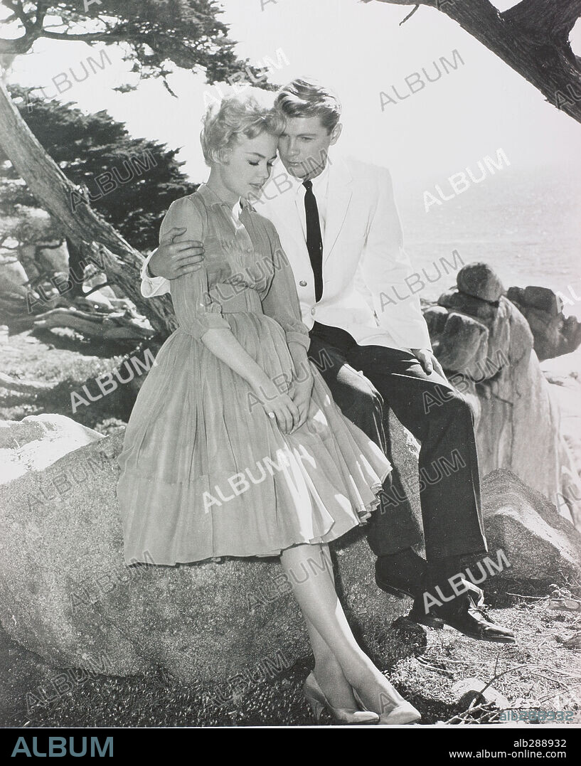 SANDRA DEE y TROY DONAHUE en EN UNA ISLA TRANQUILA, AL SUR, 1959 (A SUMMER PLACE), dirigida por DELMER DAVES. Copyright WARNER BROTHERS.
