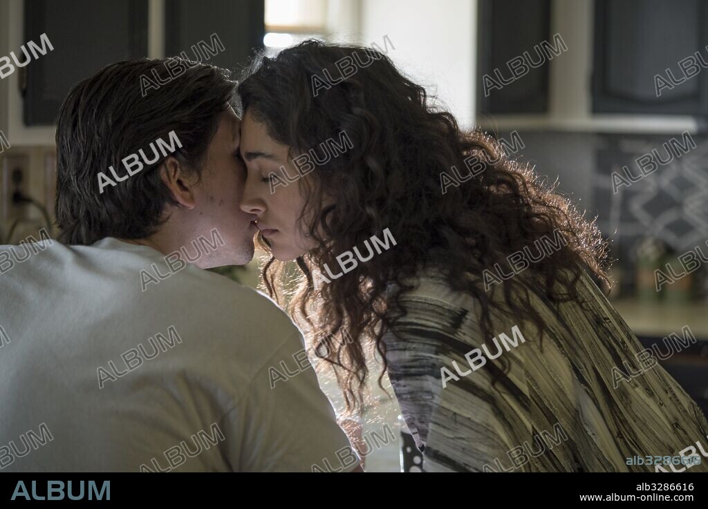 ADAM DRIVER and GOLSHIFTEH FARAHANI in PATERSON, 2016, directed by JIM JARMUSCH. Copyright AMAZON STUDIOS/ANIMAL KINGDOM/K5 FILM / CYBULSKI, MARY.