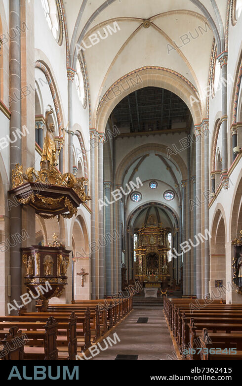 Essen-Werden, Stiftskirche St. Ludgerus.
