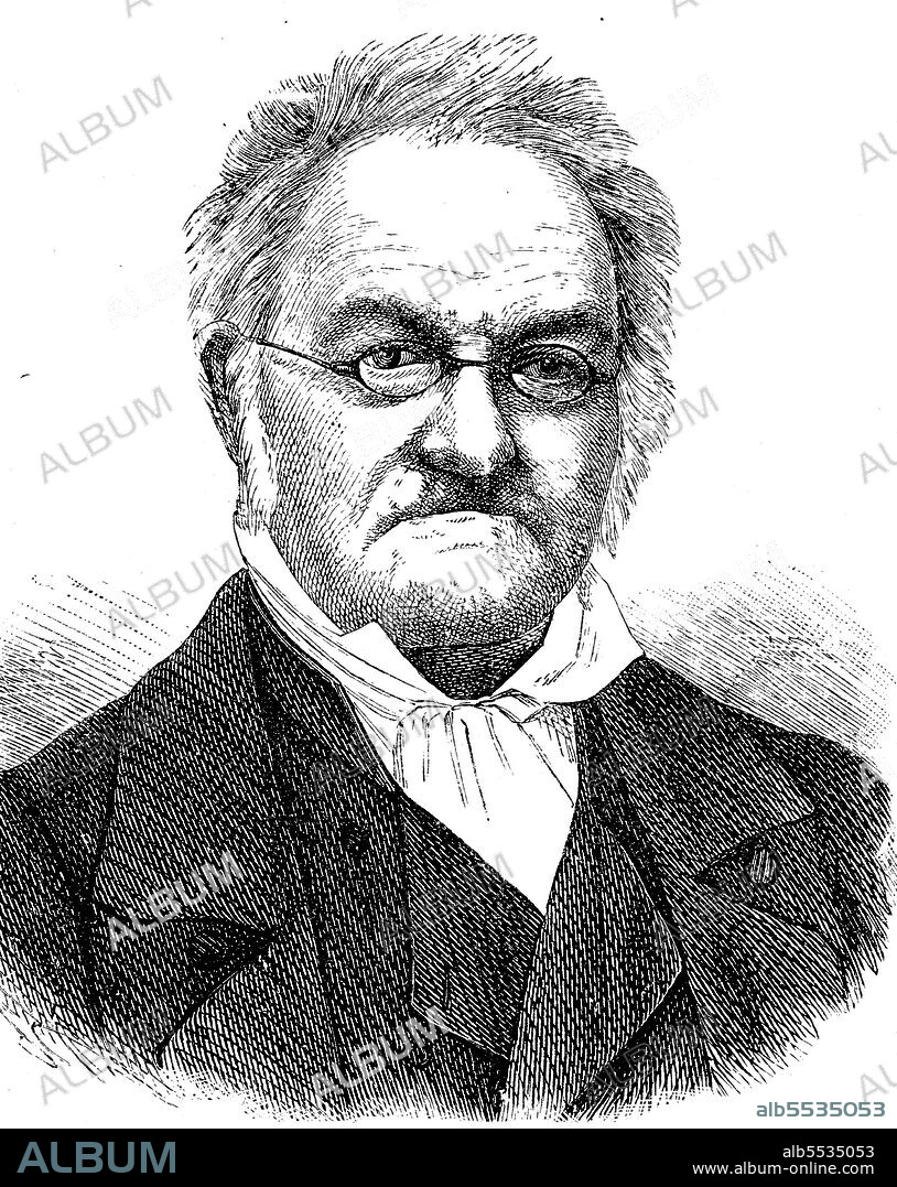 Karl Ritter, August 7, 1779 - September 28, 1859, co-founder of comparative geography, writer, geographer.