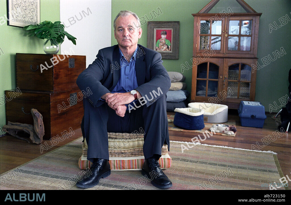 BILL MURRAY in BROKEN FLOWERS, 2005, directed by JIM JARMUSCH. Copyright FOCUS FEATURES.