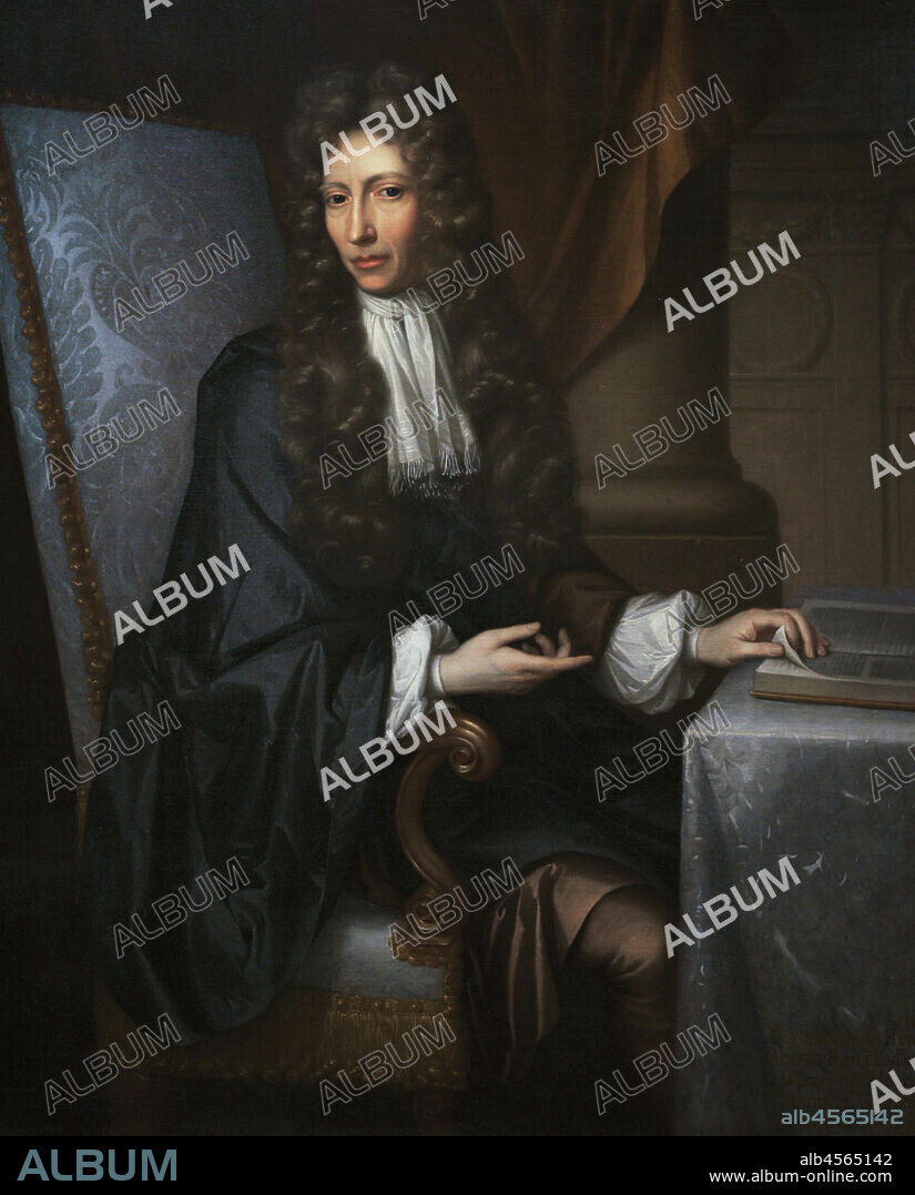 Robert Boyle (1627-1691). English chemist and natural philosopher. Portrait by Johann Kerseboom (d.1708). Oil on canvas (127 x 103,5 cm), 1689-1690. National Portrait Gallery. London, England, United Kingdom.