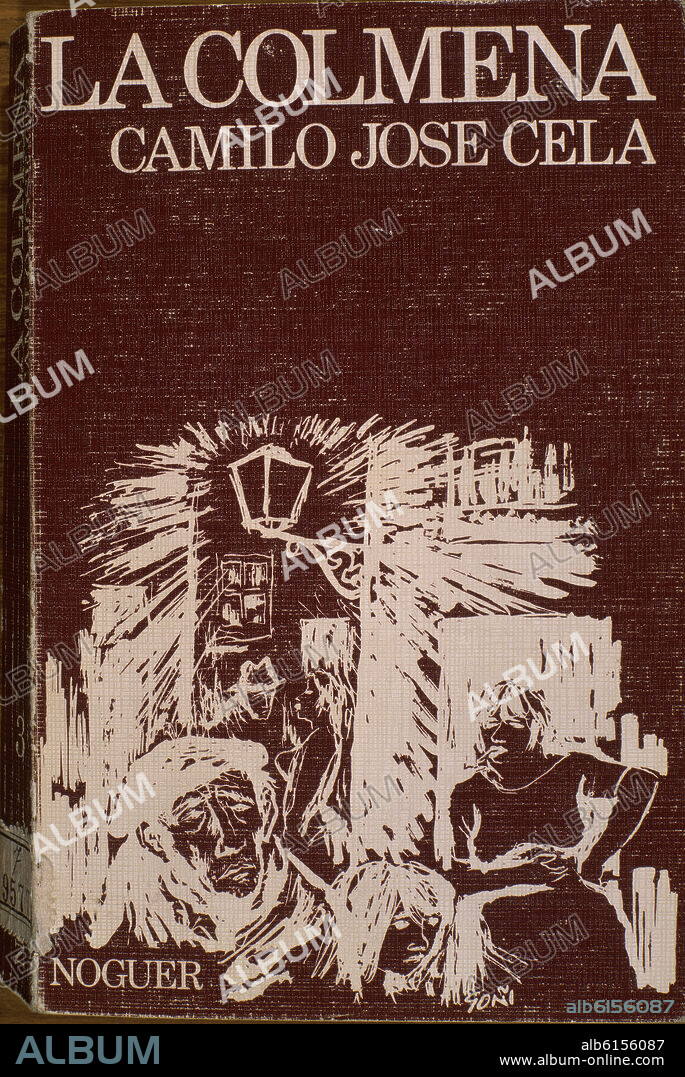 CAMILO JOSE CELA. PORTADA DE LA COLMENA.
