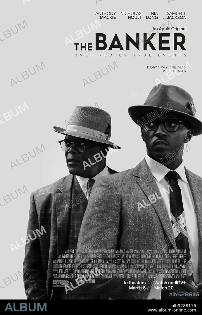 ANTHONY MACKIE y SAMUEL L. JACKSON en EL BANQUERO, 2020 (THE BANKER), dirigida por GEORGE NOLFI. Copyright ROMULUS ENTERTAINMENT.