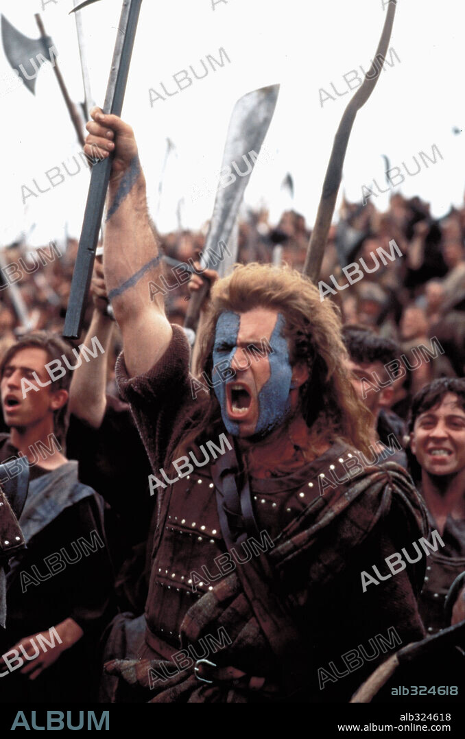 MEL GIBSON en BRAVEHEART, 1995, dirigida por MEL GIBSON. Copyright 20TH CENTURY FOX / COOPER, ANDREW.