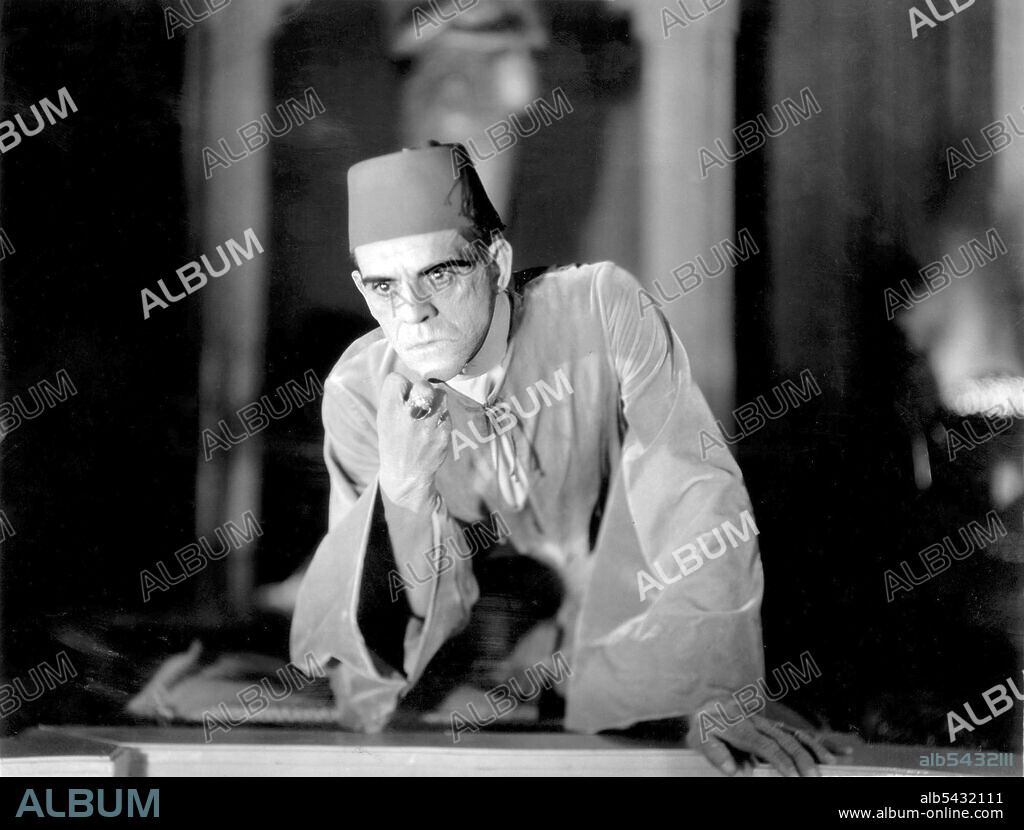 BORIS KARLOFF dans THE MUMMY, 1932, réalisé par KARL FREUND. Copyright UNIVERSAL PICTURES.