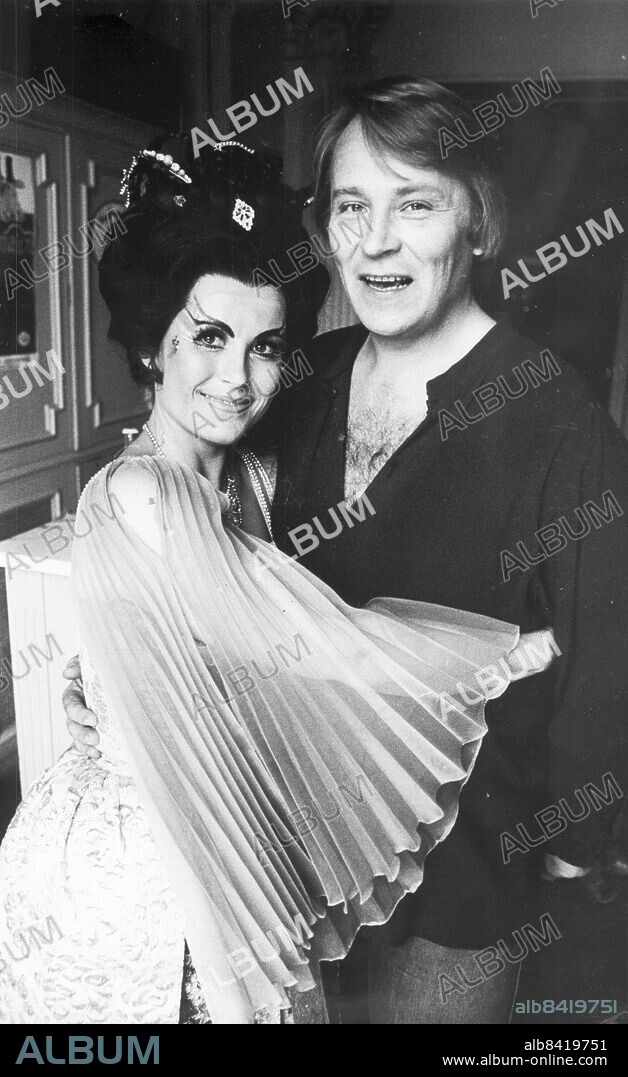 Göteborg 1980-04-18 - Leif Söderström regissör - Britta Möllerström - *** Local Caption *** GP Foto: Walter Hedén. KAMERAREPORTAGE.