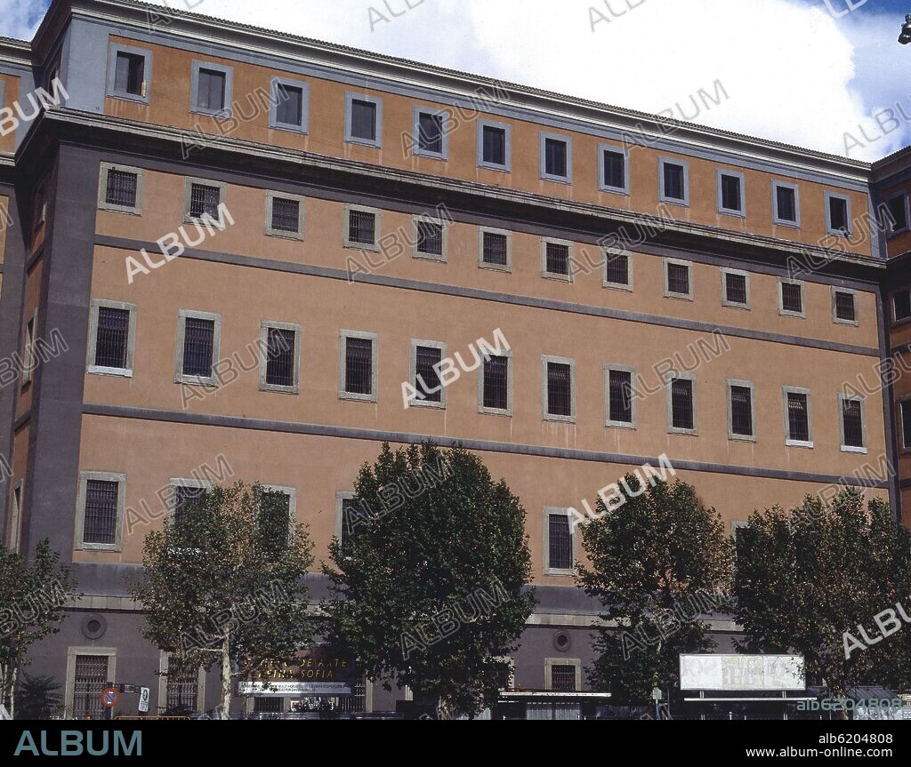 FRANCESCO SABATINI (1722-1797). OBRAS FUNDACION REINA SOFIA-FACHADA-ANTIGUO HOSPITAL GENERAL.